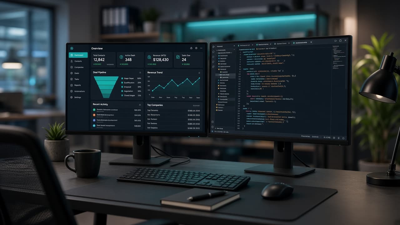 Custom software and dashboard development metrics