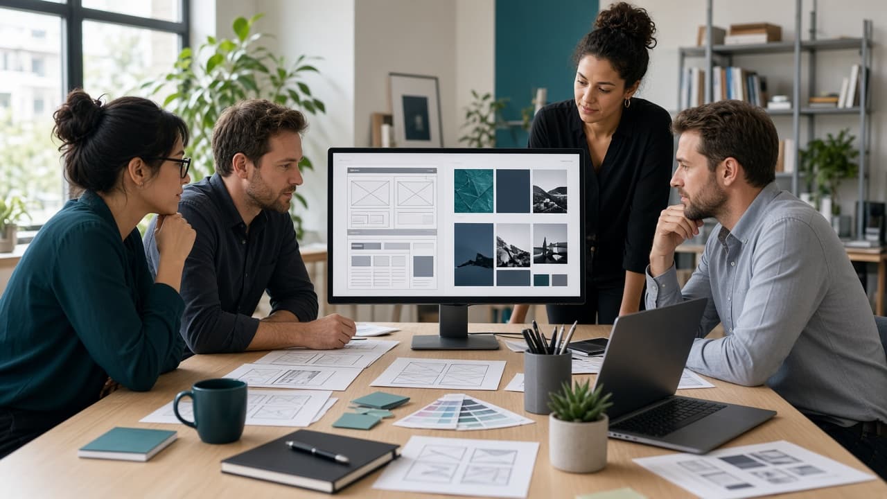 ZEE Sol Tech software house team collaborating on UI UX and product design
